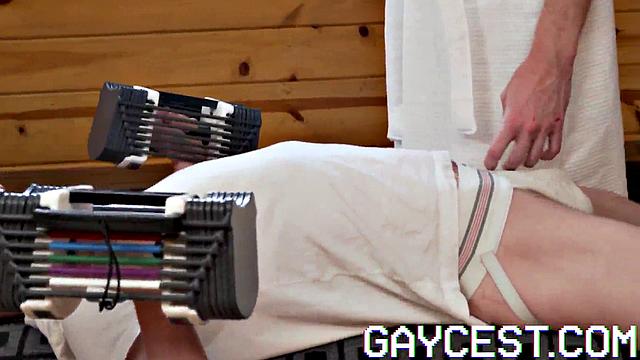 THE DOCTOR'S SON - Tape 10 - Jerking Off with Dad