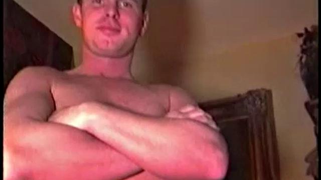Matt strips down and takes a hard pounding at work