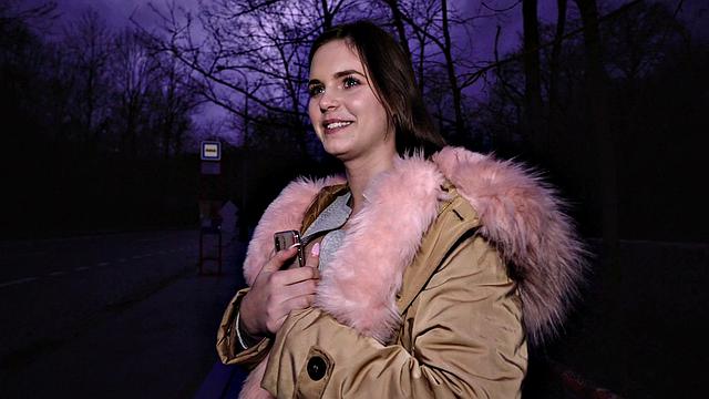 Student with Natural Boobs