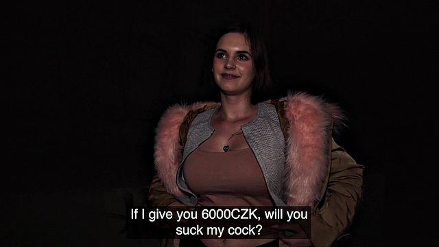 Student with Natural Boobs