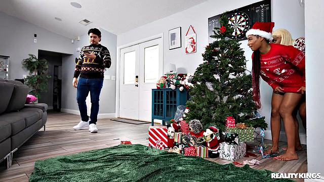 Fucking around the Christmas Tree