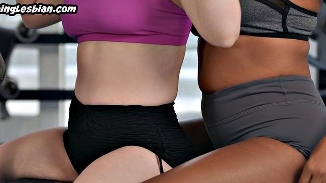 Hot lesbians enjoy playing with pussies and fingering