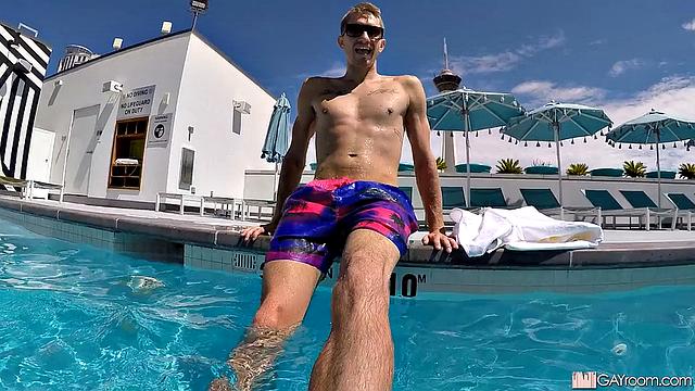 Pool Babe Flirting