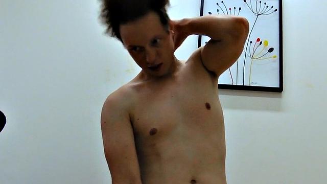 Straight Euro twink fucks on fake casting in POV