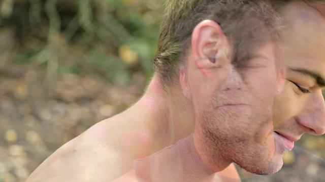 Hunky newbie solo tugging in gym until jizz