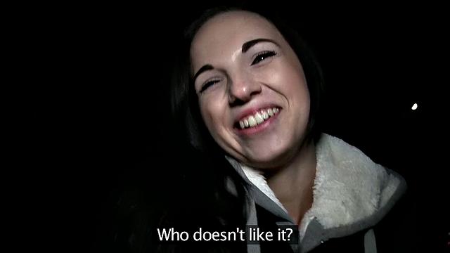 Watch this tattooed slut get her pussy drilled in POV with a thong on the side