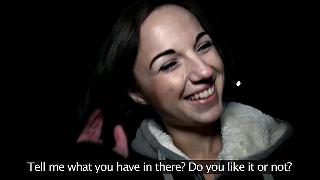 Watch this tattooed slut get her pussy drilled in POV with a thong on the side