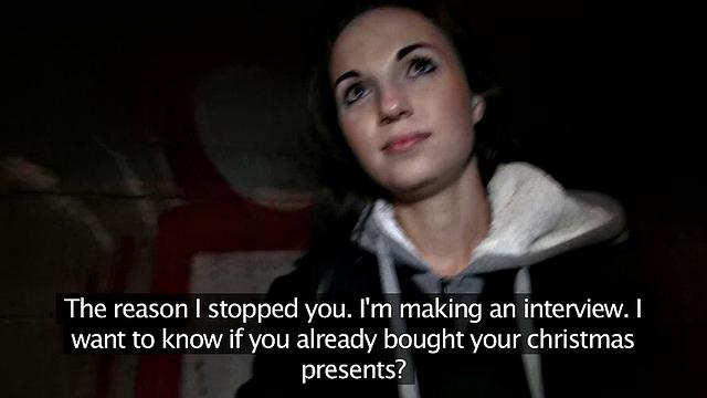 Watch this tattooed slut get her pussy drilled in POV with a thong on the side