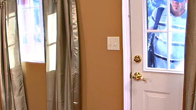 Sarah Vandella relieves tension with a big cock