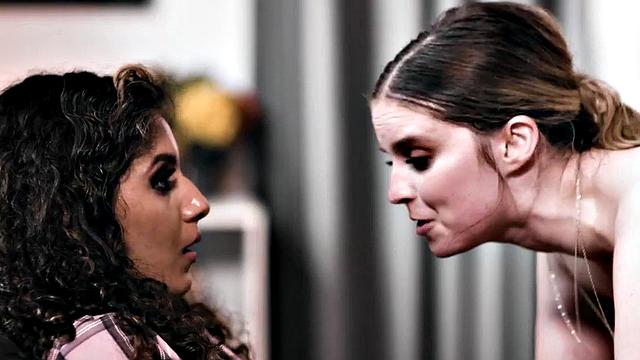 Chubby stepdaughter fucked in hairy cunt by stepfather