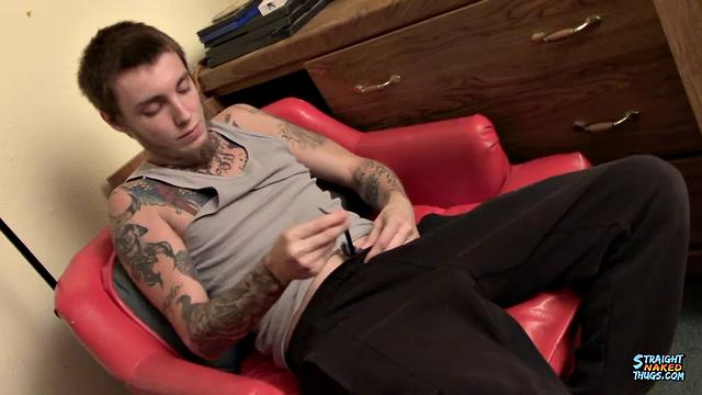 Draining His Huge Straight Dick - Blinx