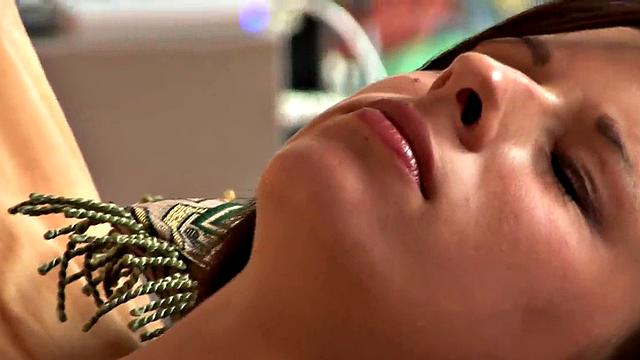 Sexy Laura Stripping and Masturbating