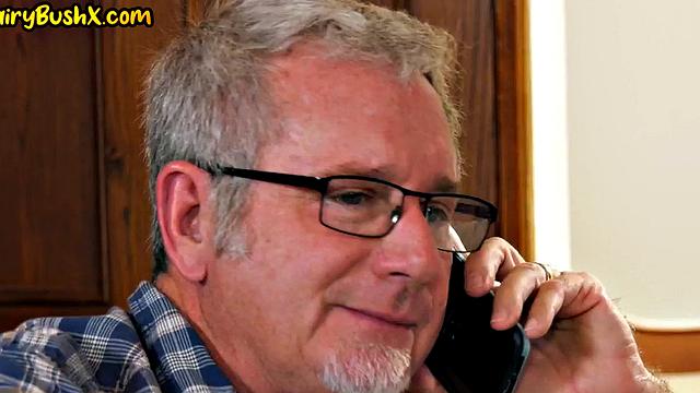 Hairybush 21yo tiny babe banged by guy in her pussy