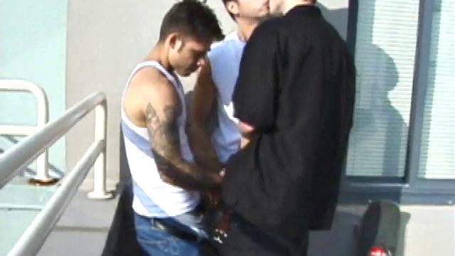 Nate, Dillon and Anthony Threesome