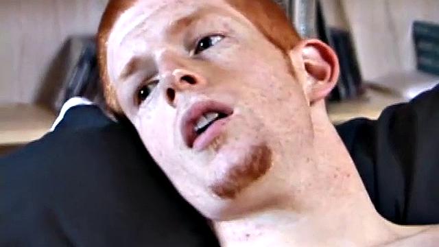 Tristan Stroking Cock