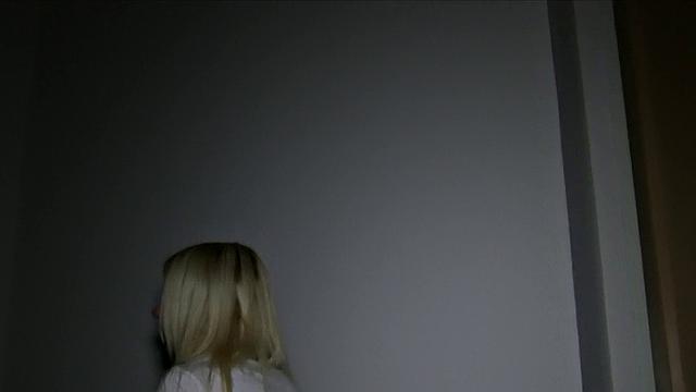 Naughty blonde Czech finds herself sucking on stranger's dick in the outdoors