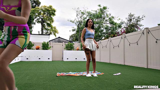 Can She Do A Handstand?