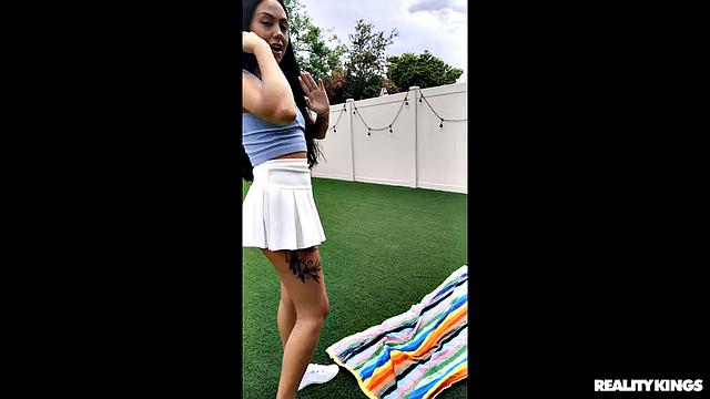 Can She Do A Handstand?