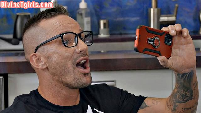 Big-titted blonde gets ass pounded