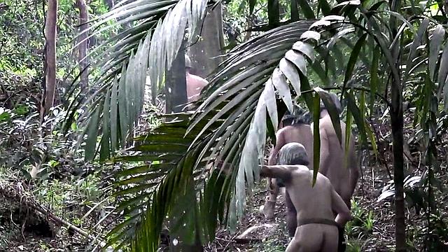 Army gay fucked outdoors in missionary in anal