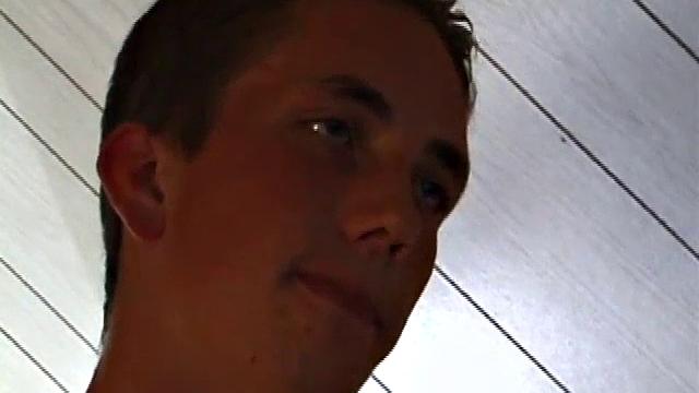 Young Derek Jerks His Meat