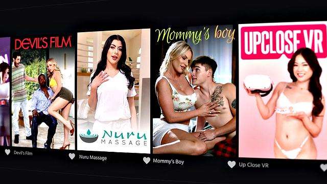 NURU MASSAGE - Hot Wife Sophia Locke Gives Her Boyfriend His Dream Threesome Massage For Birthday