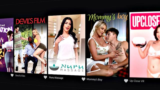 NURU MASSAGE - Hot Wife Sophia Locke Gives Her Boyfriend His Dream Threesome Massage For Birthday