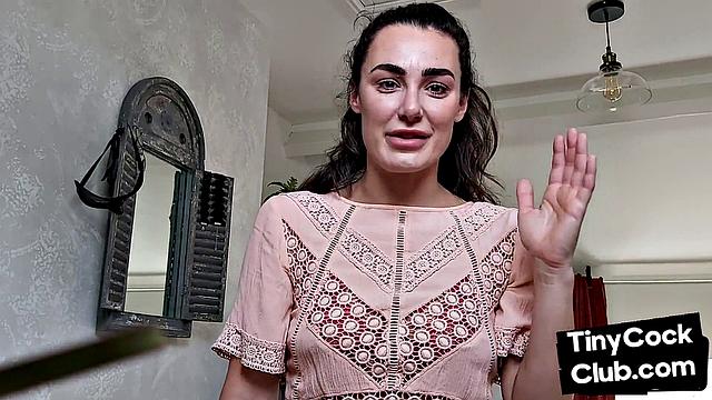 SPH femina laughs at small cocks in her home video