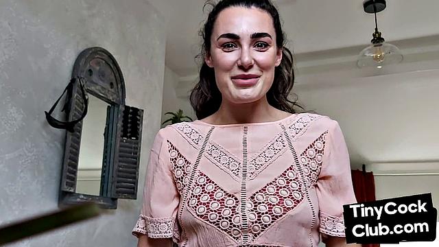 SPH femina laughs at small cocks in her home video