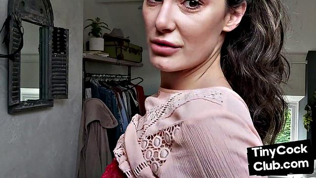 SPH femina laughs at small cocks in her home video