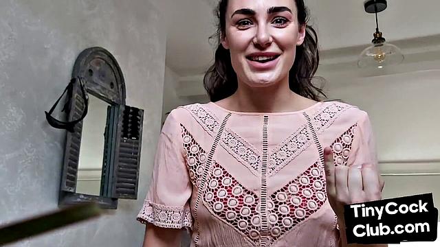 SPH femina laughs at small cocks in her home video