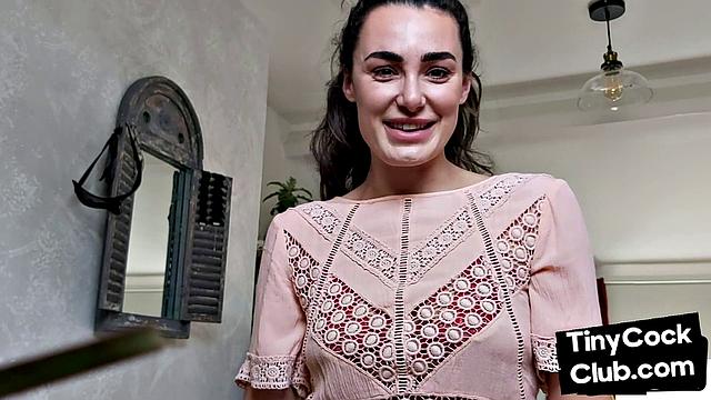 SPH femina laughs at small cocks in her home video