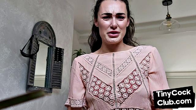 SPH femina laughs at small cocks in her home video