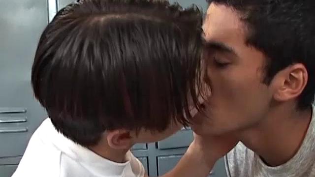 Latin boys Mario and Alfredo are on a bench in the locker room and the seduction is on. nario wants to get fucked, right there, and Alfredo is powerless to resist. Before the two are completely naked, they have exchanged blowjobs.