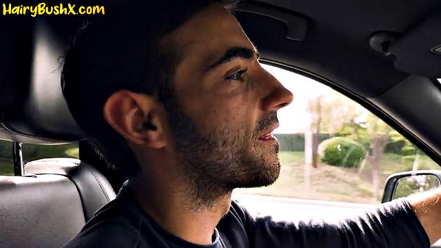 Big-titted hairy blonde gets pussy-drilled