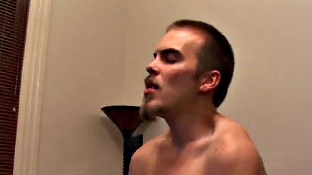 Jasper's solo jerk off scene - Ready to blow his load