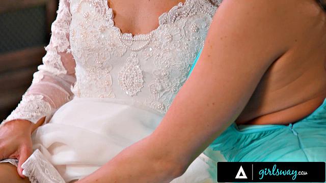 GIRLSWAY - Caring Abigail Mac Gives Panicked Bride Adriana Chechik Pre-Wedding - PART 1