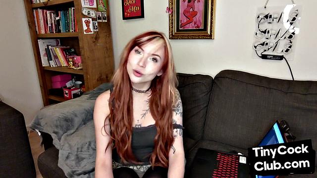 Alternative brit slut rating a small dick from pictures
