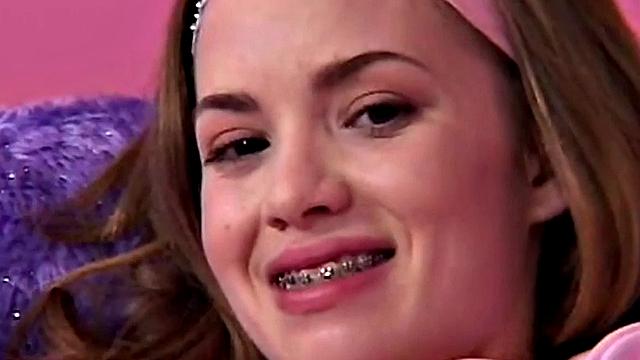 Little April teen fingers her tight pussy