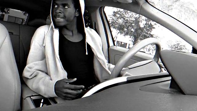 Nubian stud picked up and fucked by white gay