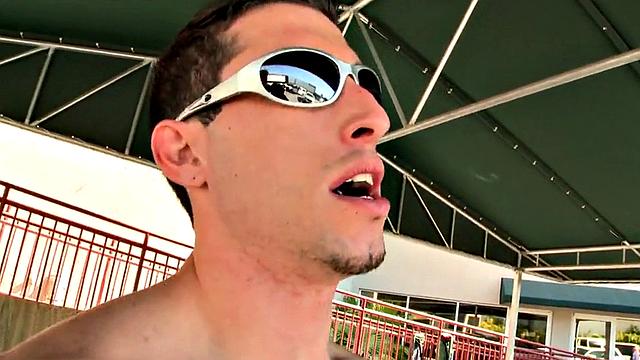 Nubian stud picked up and fucked by white gay