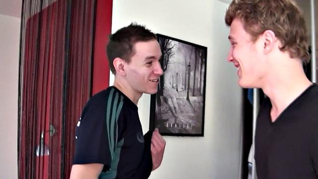 Amateur jockstrap addict gets fucked by cock at home