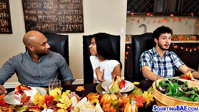 Big ebony cougar doggystyled by stud