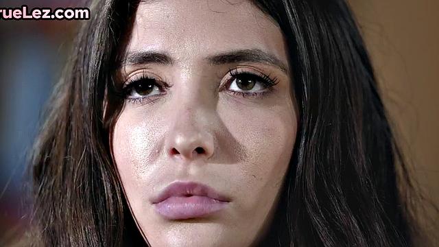 Dirty MILF seduces hairy lesbian before eating her out