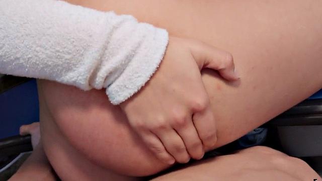 Pickedup Latina rides dick before doggy in the car