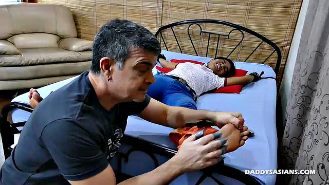 Russel Tied, Tickled, and Pleasured