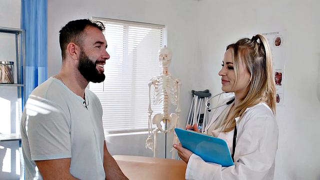 ADULT TIME - Doctors Orders! PAWG Anna Claire Clouds Prescribes Slippery Nuru Massage For Patient