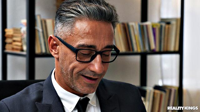 Office Hours For Busty Babe