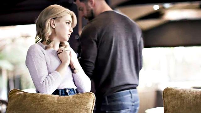 Kinky stepdaughter rides stepmoms BF while stepmom is sick