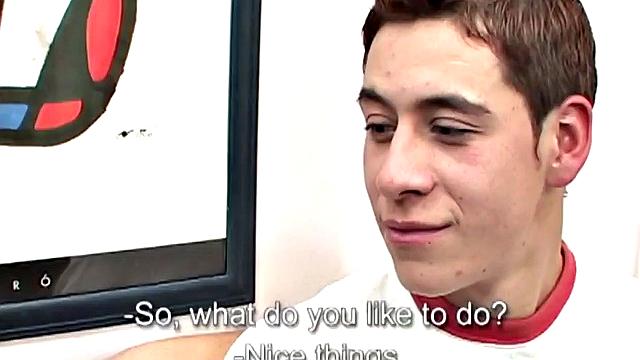 Latin boy Gustavo wants to get fucked and Deivis is happy to give him the dicking he desires. On a sofa, the twinks kiss and quickly strip, before Gustavo goes down on his top.